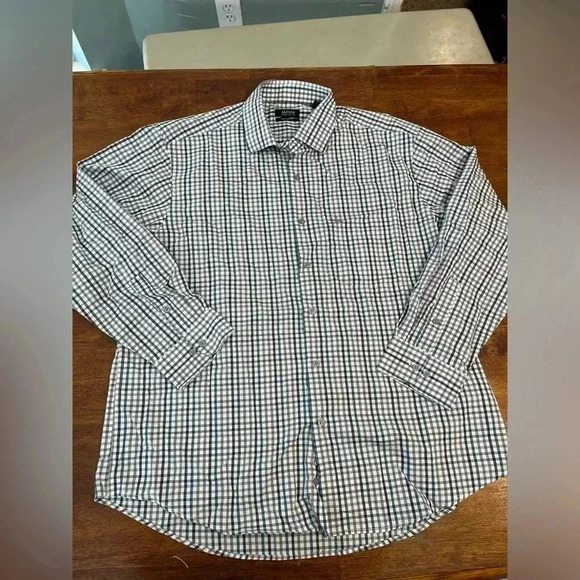 NEW Alfani Men’s Dress button down shirt size XL - Picture 1 of 5